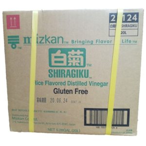 VINAIGRE DE RIZ SHIRAGIKUSU 20L MIZKAN #44914 FR 09.25