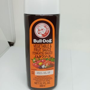 SAUCE TONKATSU 30/300ml BULL DOG 03615 tonkatsu sauce 05.25
