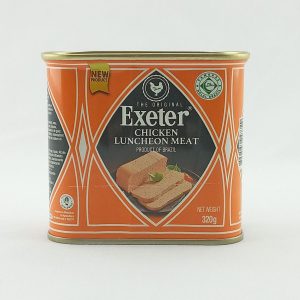 CHICKEN LUNCHEON MEAT 24/320g EXETER #391625 chicken luncheon 06.25