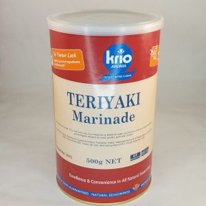 MARINADE TERIYAKI 12/500g KRIO #5915 teriyaki marinade 03.26