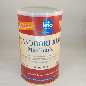 MARINADE TANDOORI ROUGE 12/600g KRIO #6555 tandoori red 03.24 *