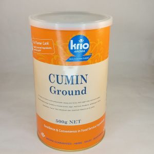 CUMIN MOULU BOITE 12/500g KRIO cumin ground 08.25