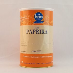 PAPRIKA EPICE 12/500g KRIO #2645A hot paprika FR 03.26