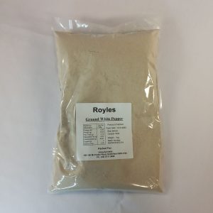 POIVRE BLANC MOULU 1kg ROYLES #66019 white pepper ground 12.23 * RUP