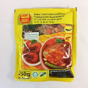 CURRY EN POUDRE FRUITS DE MER  40/250g BABAS #400087 *RUP12.23*