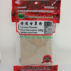 REGLISSE POUDRE 50/10/100g SP08 HENGFAI licorice powder *RUP01.23 *