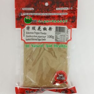 POIVRE SICHUAN POUDRE 50/10/100g SP09 HENGFAI schezwan peper pw 5.22*