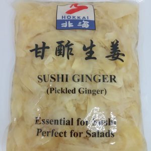 GINGEMBRE BLANC 4/1kg HOKKAI white  pickled ginger *RUP05.25 *