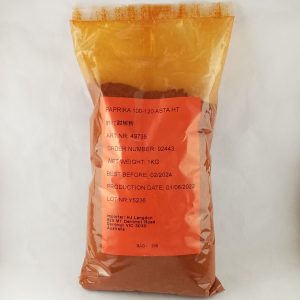 PAPRIKA EN POUDRE 1kg PAGODA paprika chili powder 03.23 *