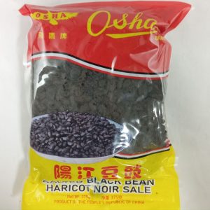 HARICOT NOIR SALE 30/375g OSHA #OSH0519 salted black beans FR 03.26