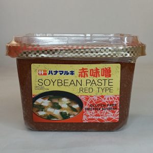 PATE DE SOJA MISO ROUGE BOITE 6/500g HANA #18442 aka miso FR *RU10.25