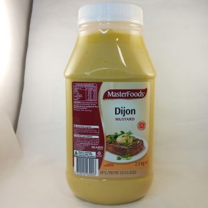 MOUTARDE DE DIJON 6/2.5kg MASTERFOOD #51291 dijon mustard *RUP7.23 *