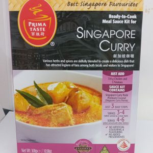 SAUCE CURRY SINGAPOUR KIT 8/300g PRIMA TASTE singapore curryFR*R4.23*