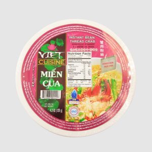 SOUPE VIETCUISINE VERMICELLES CRABE BOL 6/6/120gVIFONmiencua *RU04.26