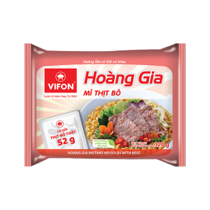 SOUPE HOANG GIA MI THIT BO SACHET 18/120g VIFON 05.25