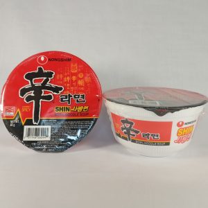 SOUPE SHIN BOL 6/86g NONGSHIM #NON0058 gourmet spicy bowl FR *R3.25 *