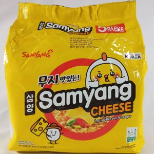 SOUPE SAMYANG RAMEN FROMAGE 8pk/5x120g SYA0008 cheese 03.26