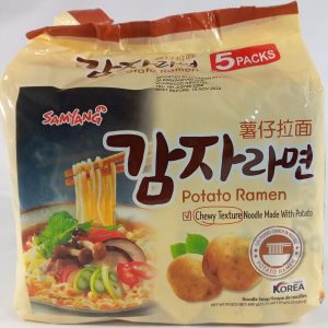 SOUPE SAMYANG POTATO NOODLE 8pk/5x120g SYA0007 03.26