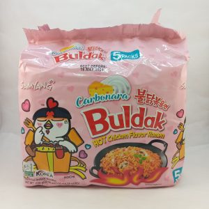 SOUPE SAMYANG BULDAK CARBO HOT CHICKEN 8pk/5x130g SYA0020 FR 03.26