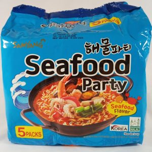 SOUPE SAMYANG SEAFOOD PARTY RAMEN 8pk/5x125g SYA0009 FR 08.25