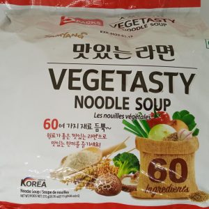 SOUPE SAMYANG ASSORTED VEGETABLE RAMEN 115g*5  *RUP01.22*