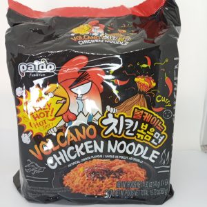 RAMEN POULET VOLCANO 4/560g PALDO volcano chicken noodle 12.22 **