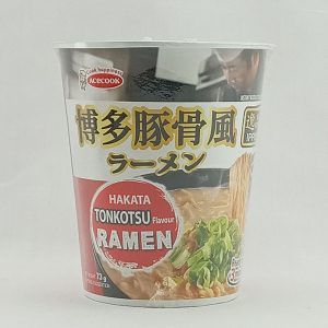 RAMEN INST TONKOTSU 12/73g ACECOOK#40818 cup ramen FR *R08.25 *PROMO*