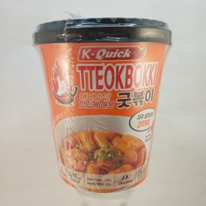 TTEOKBOKKI ORIGINAL CUP 12/145g KQUICK FR 10.23 *