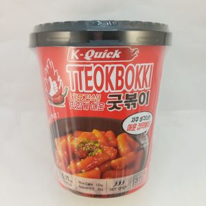 TTEOKBOKKI VERY HOT CUP 12/145g KQUICK FR 10.23 *
