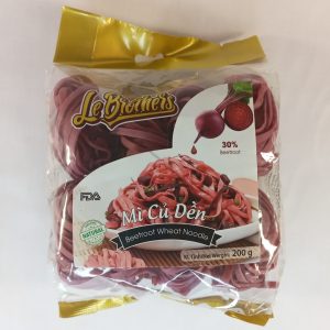 NOUILLES DE BLE A LA BETTRAVE 50/200g DUY ANH mi cu den 04.25