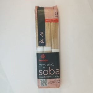 PATE SOBA 12/270g HAKUBAKU #57745 organic soba FR 11.24 *
