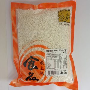 PERLES DE TAPIOCAS BLANC S 40/400g CHANG #CHA0058 FR 08.25