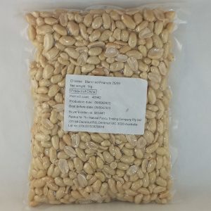 CACAHUETES BLANCHIS (CAL25-29) 20/1kg ETTA blanched peanut *R04.24*