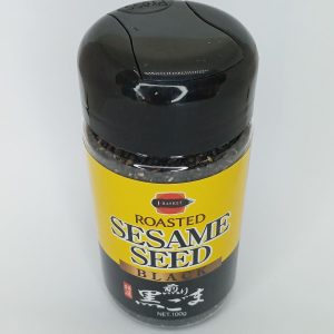 SESAME NOIR 12/8/100g JBASKET #40053 roasted black sesame seed*R3.25*