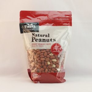 CACAHUETE NATURE 4/500g TASTI #F1656A natural peanuts FR *RUP03.26