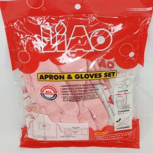SET TABLIER+GANTS LIAO 48pcs/ctn  P21 *RUP12..22 *
