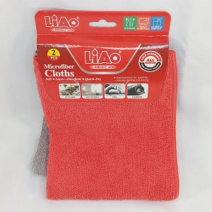 TORCHON MICROFIBRE 2pcs 30*40cm LIAO  60pcs/ctn P21 *RUP12.22 *