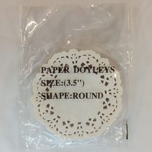 DECO PAPIER ROND 3.5inch7.62cm100pcs 600paquet/ctn arr9.19 *