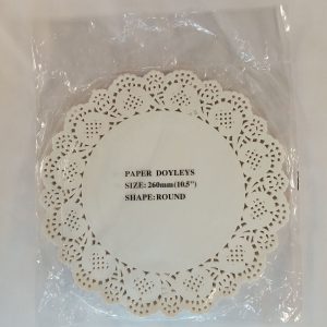 DECO PAPIER ROND 10.5inch 25.4cm 100pcs 150paquet/ctn arr09.19