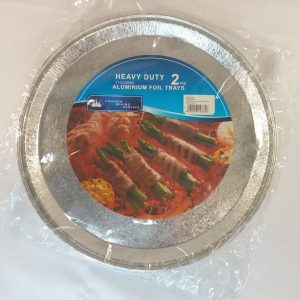 PLAT ALUMINIUM ROND 2pcs 30.8*2cm 100set/ctn  1-3 P25 12.23 *