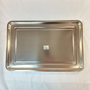 PLATEAU INOX 60*40*2cm 1-3 P25 12.23 *