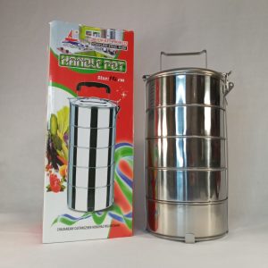 GAMELLE INOX 5comp 14*34cm 1-3 P25 12.23 *