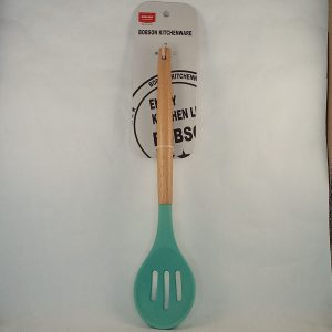 CUILLIERE Cs21 bois-silicone vert 31cm  BOBSSEN 240pcs/ctn P18 12.21