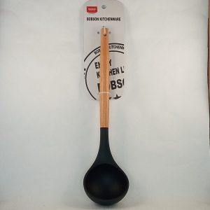 LOUCHE s21 bois-silicone noir 31cm  BOBSSEN 240pcs/ctn P18 12.21 DK A