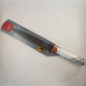 COUTEAU chef LAME NOIRE 33cm BOBSSEN 240pcs/ctn P18 12.21