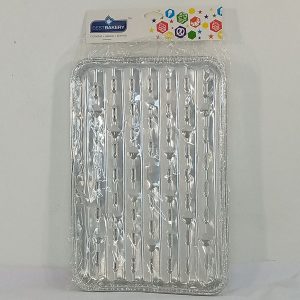 MOULE ALUMINIUM 3pcs 34*23*2.5cm 144pcs/ctn P21 11.22 *