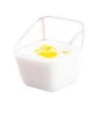VERRINE cube biseau 80ml 5.2*7.8cm 25pcs 40pack/ctn P22 12.22 *