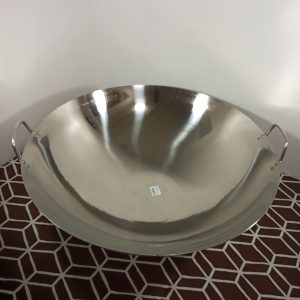 WOK DOUBLE POIGNEES 70CM SS201 8pcs/ctn 1-2 P39 05.26