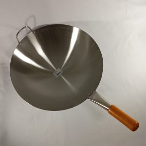 WOK POIGNEE et MANCHE en bois 40CM 25pcs/ctn 1-2 P39 05.26