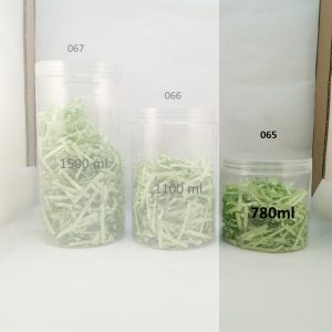 BOCAL PLAST TRANSP couvercle 780ml 100*100mm 50pcs/ctn P30 *RUP09.25*